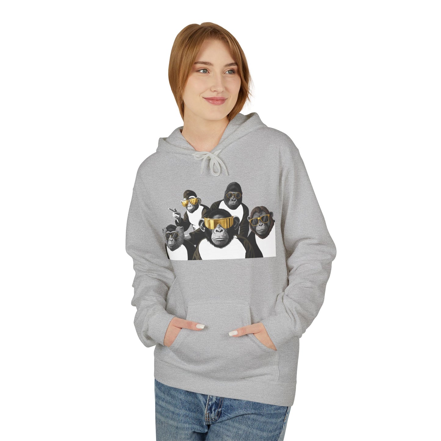 Unisex Midweight Softstyle Fleece Hoodie - The Bad Touch