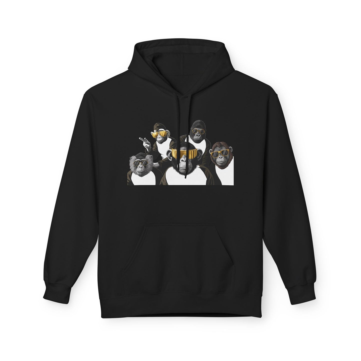 Unisex Midweight Softstyle Fleece Hoodie - The Bad Touch