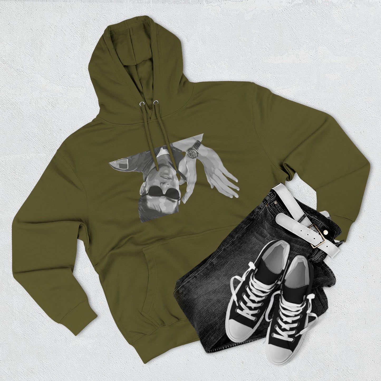 Fleece Hoodie - I Was Inverted