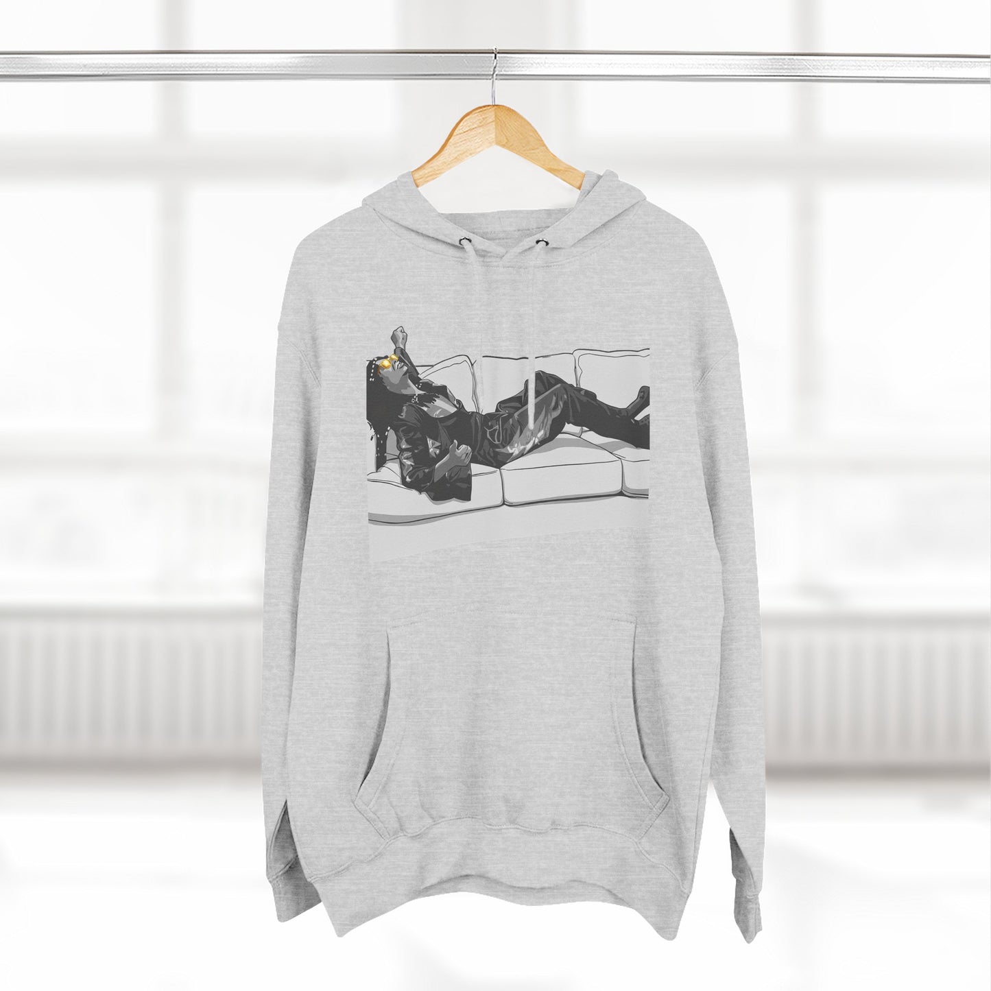 Fleece Hoodie - F*** Yo Couch