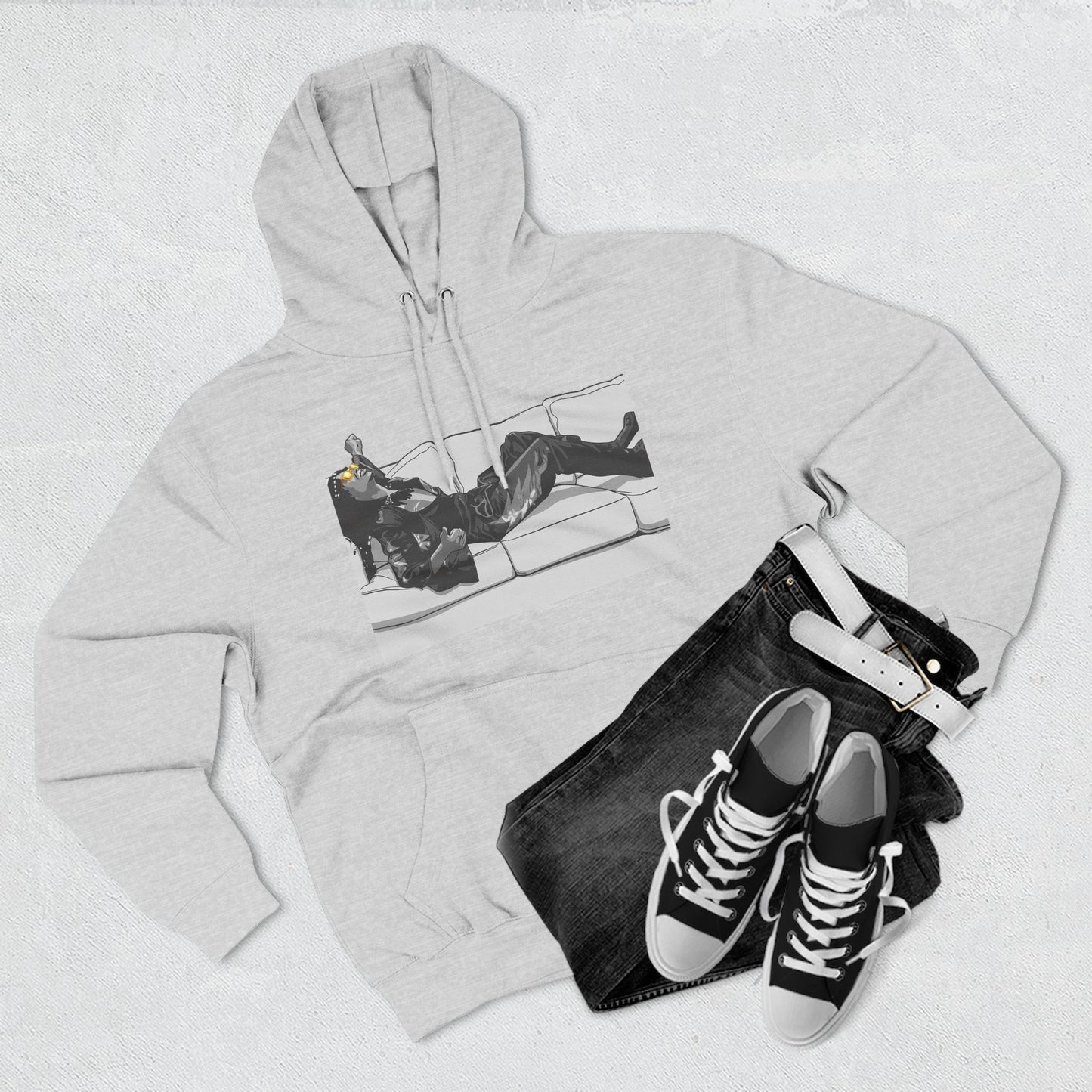 Fleece Hoodie - F*** Yo Couch