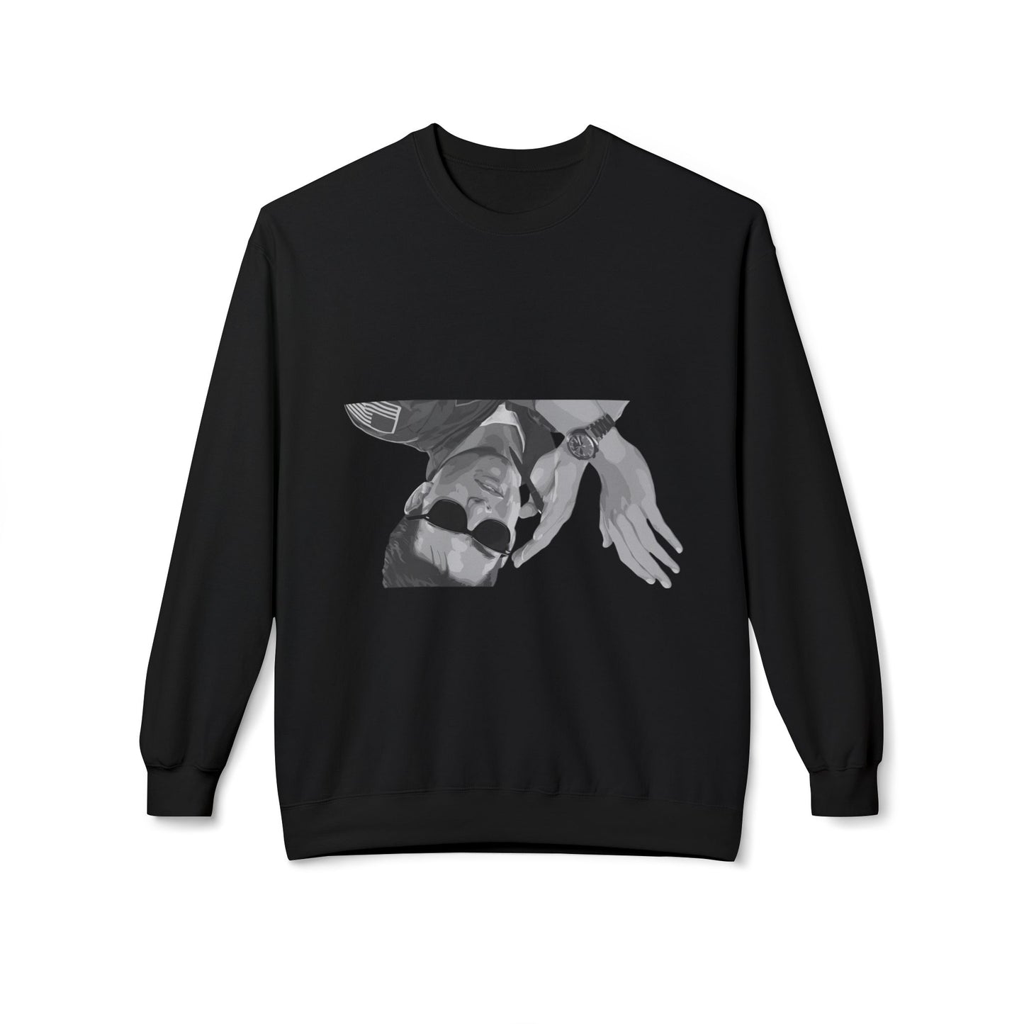 Unisex Midweight Softstyle Fleece Crewneck Sweatshirt - I Was Inverted