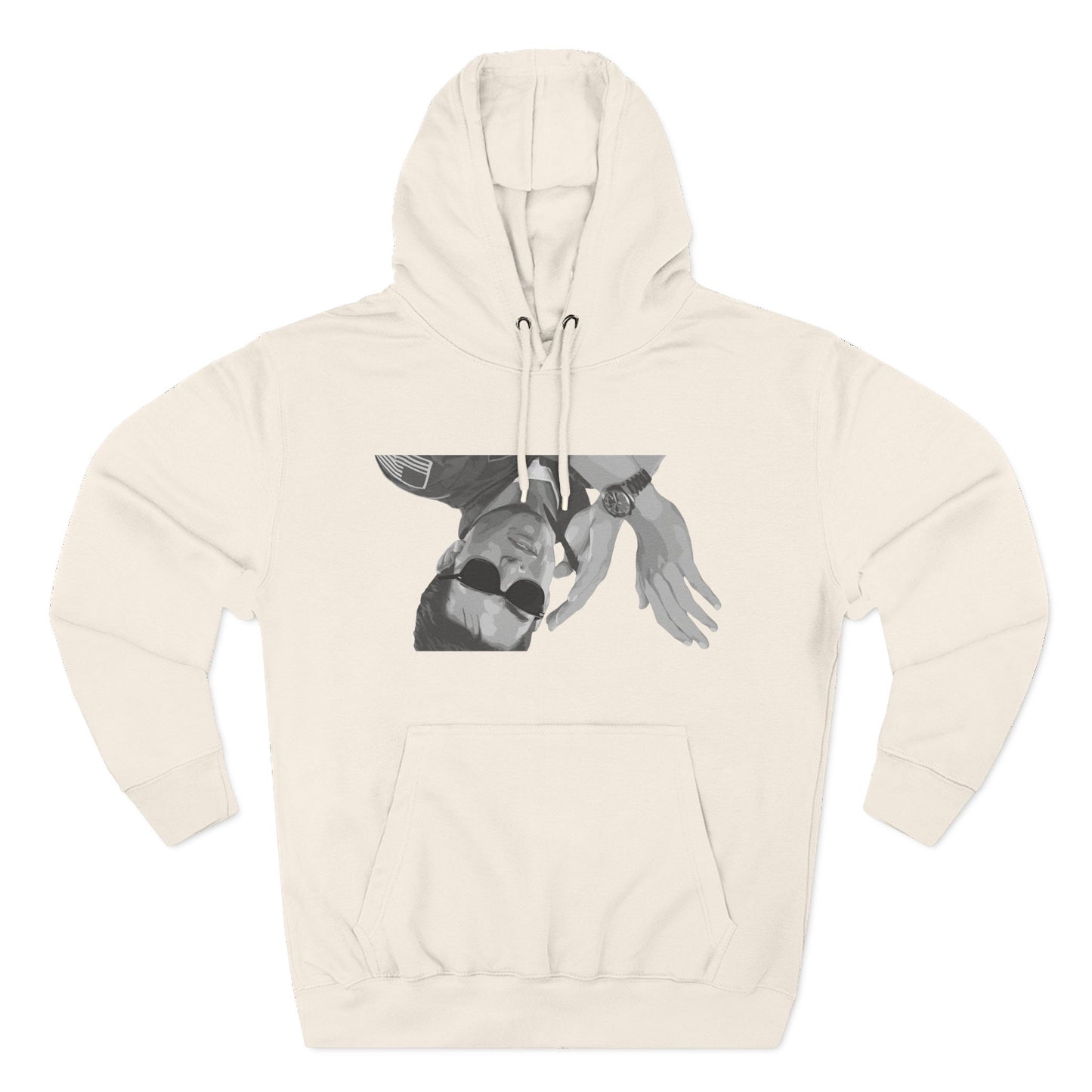 Fleece Hoodie - I Was Inverted