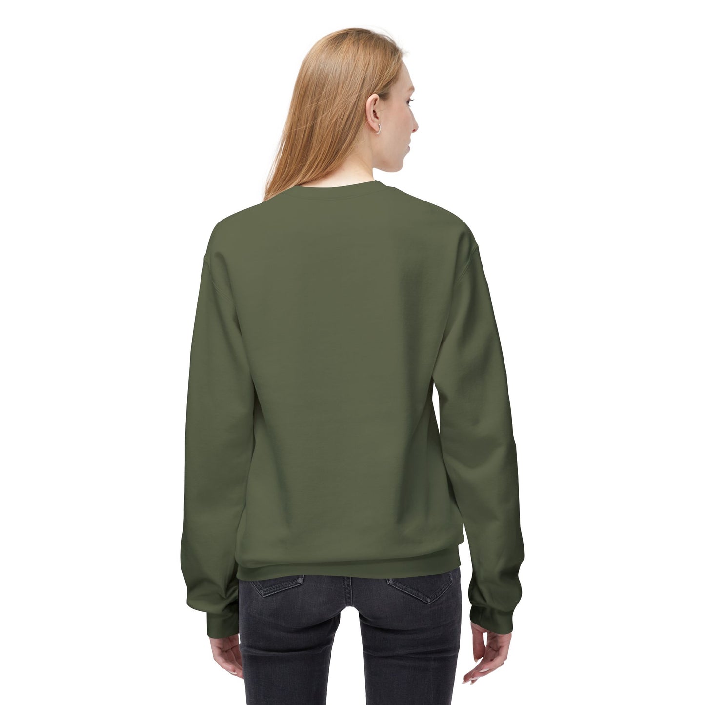 Unisex Midweight Softstyle Fleece Crewneck Sweatshirt - F*** Yo Couch
