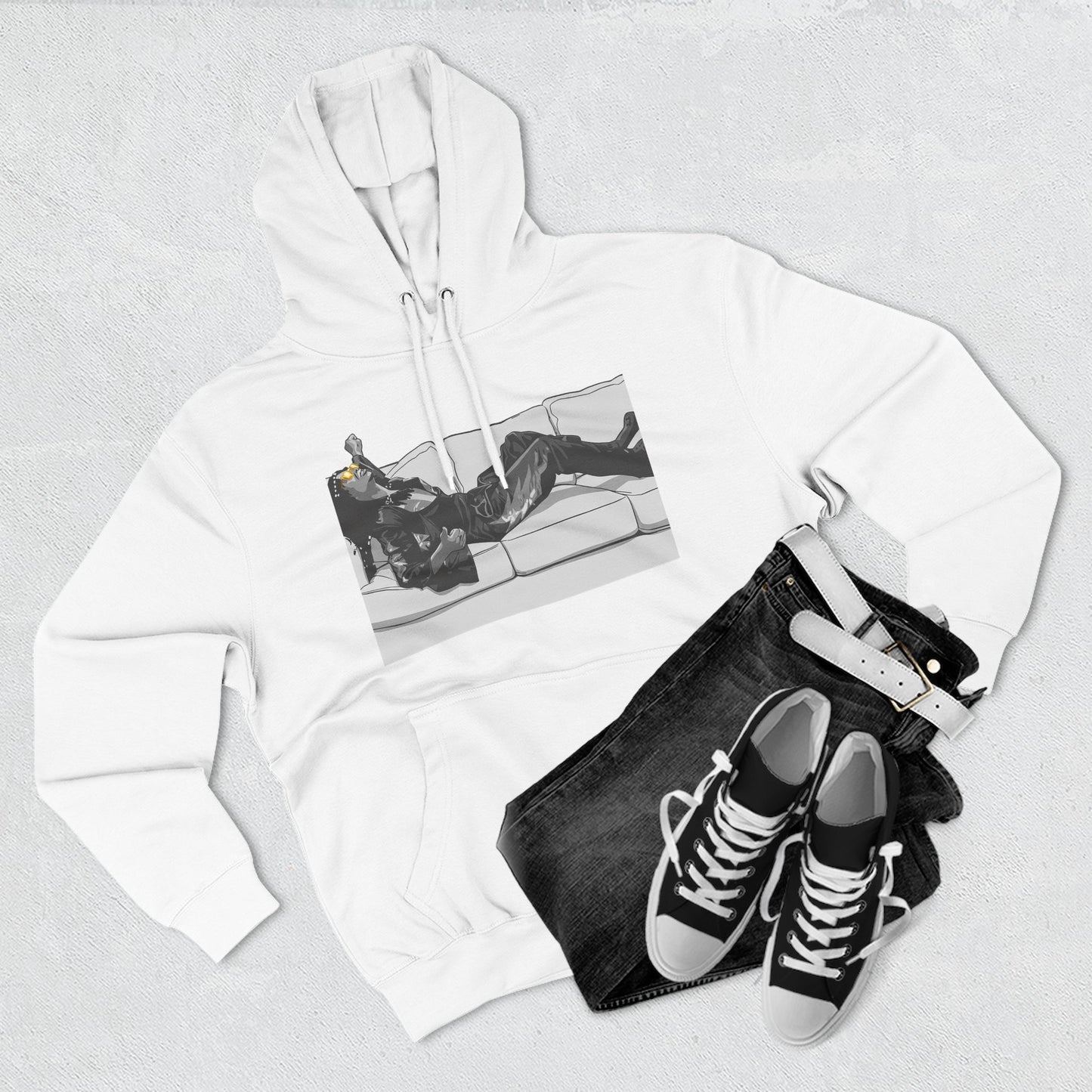 Fleece Hoodie - F*** Yo Couch