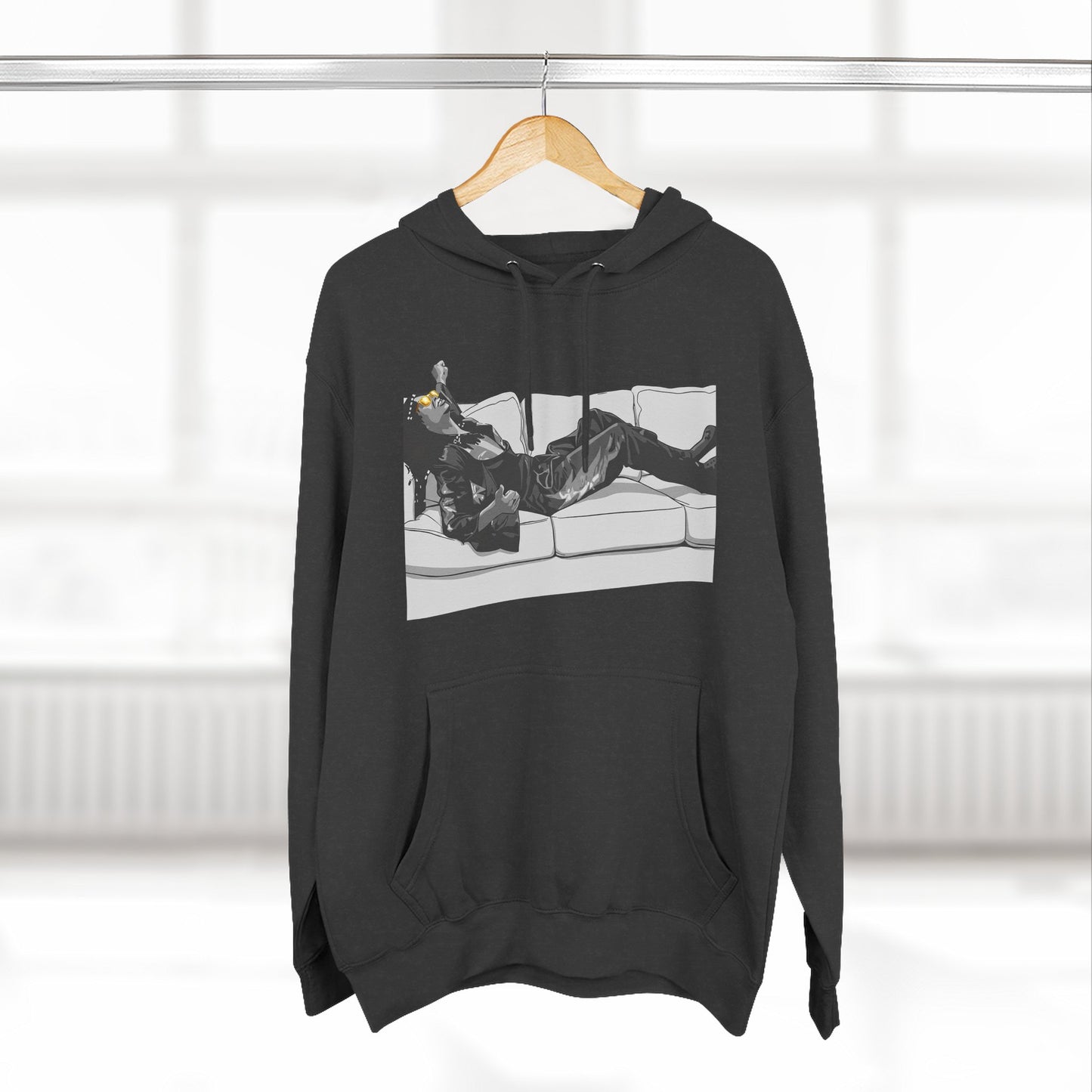 Fleece Hoodie - F*** Yo Couch