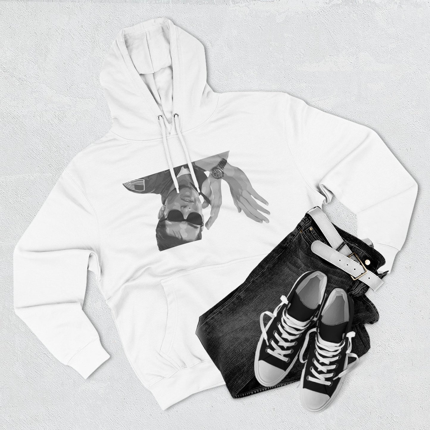 Fleece Hoodie - I Was Inverted
