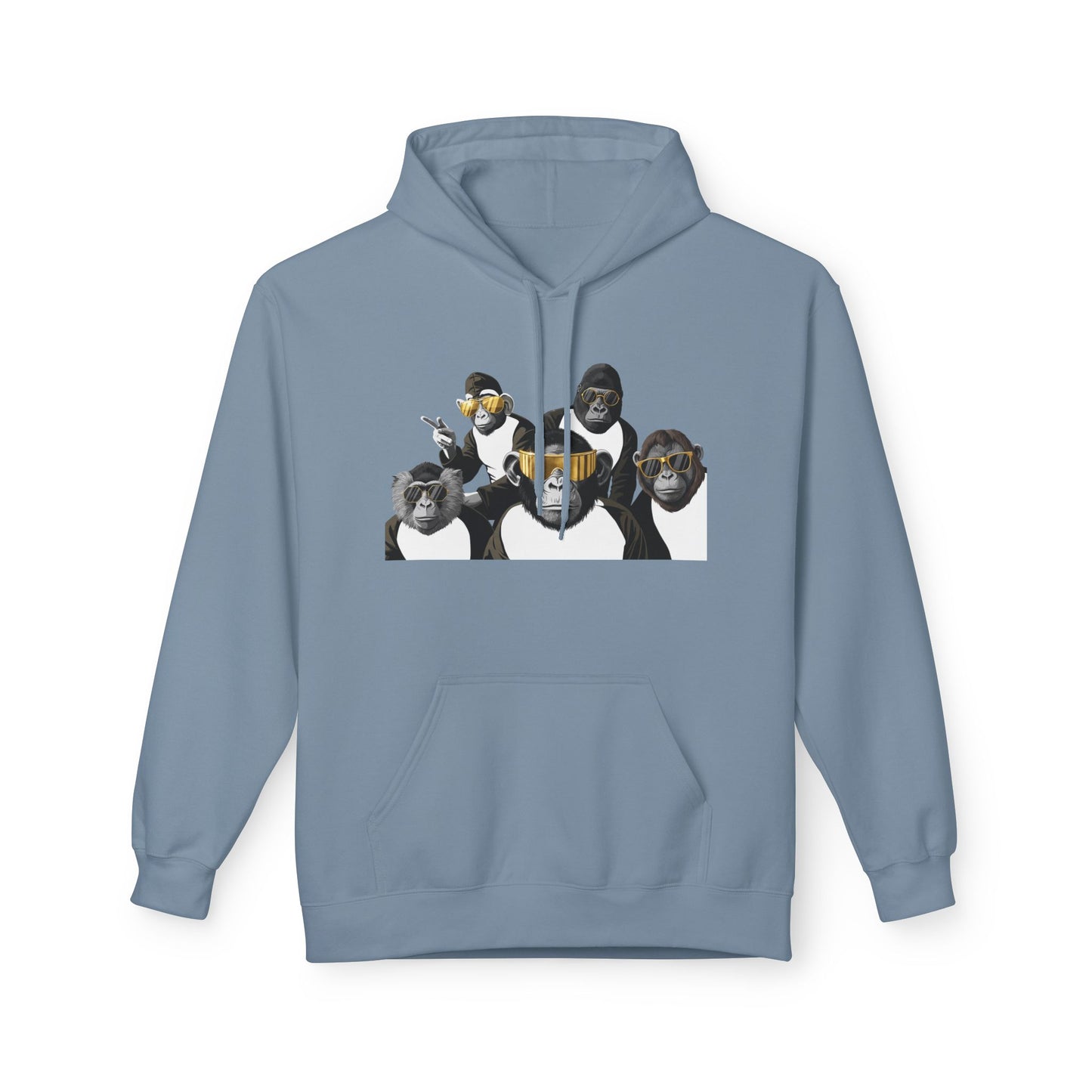 Unisex Midweight Softstyle Fleece Hoodie - The Bad Touch