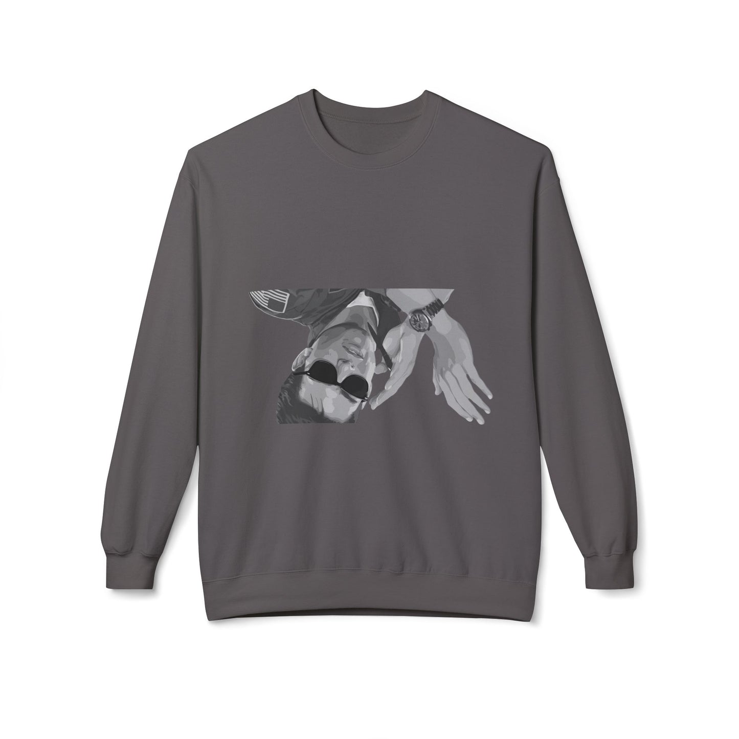 Unisex Midweight Softstyle Fleece Crewneck Sweatshirt - I Was Inverted