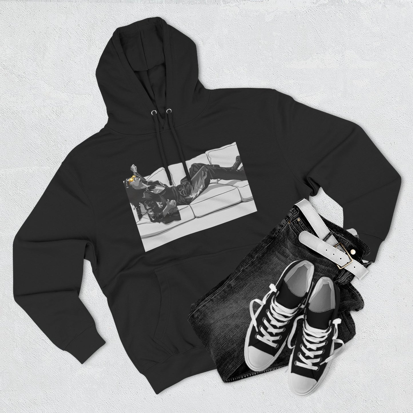 Fleece Hoodie - F*** Yo Couch