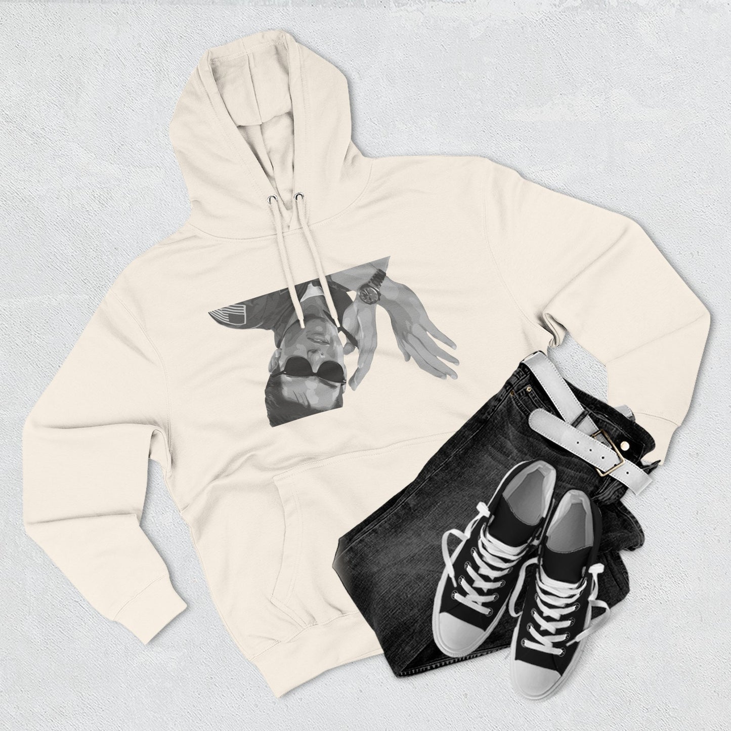 Fleece Hoodie - I Was Inverted