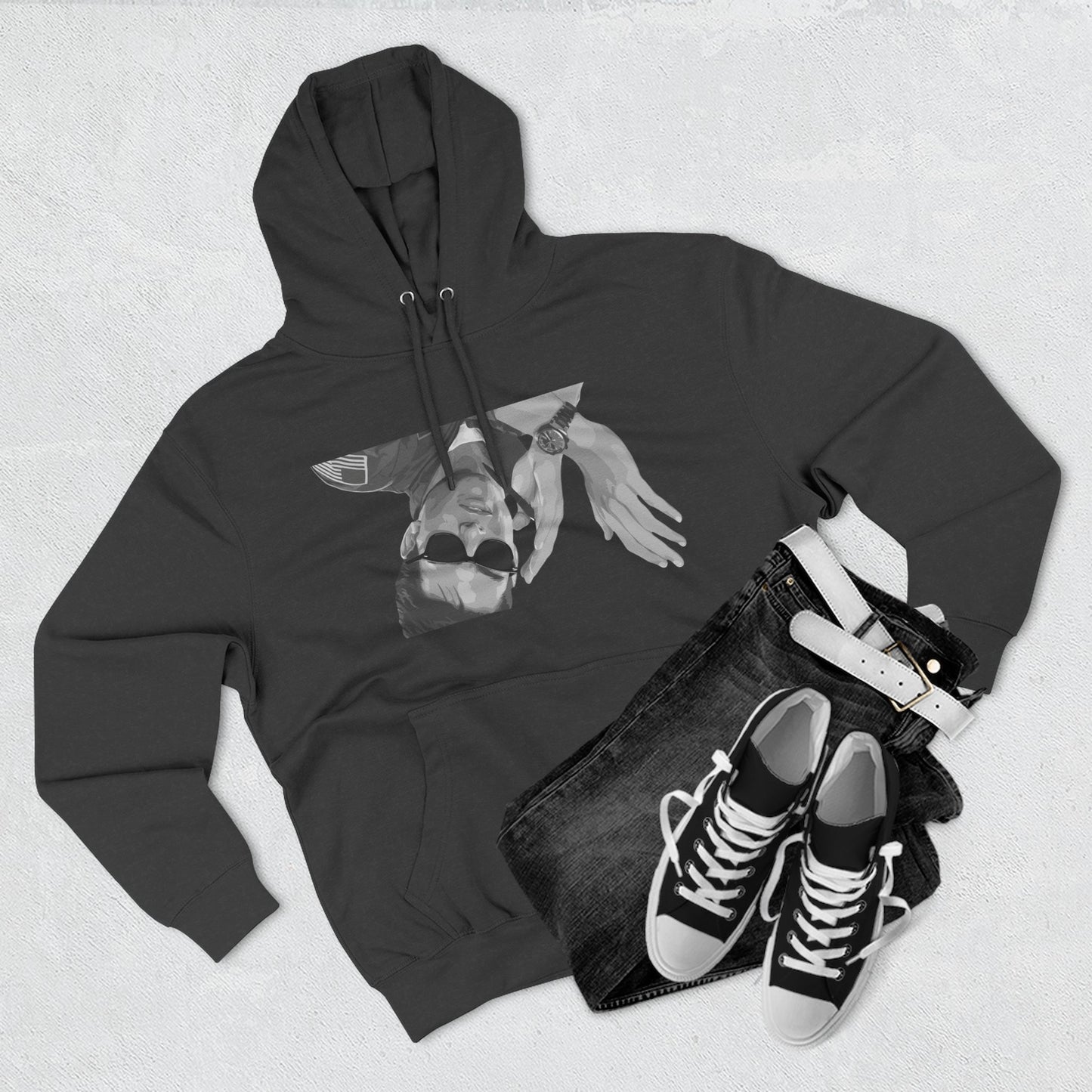 Fleece Hoodie - I Was Inverted