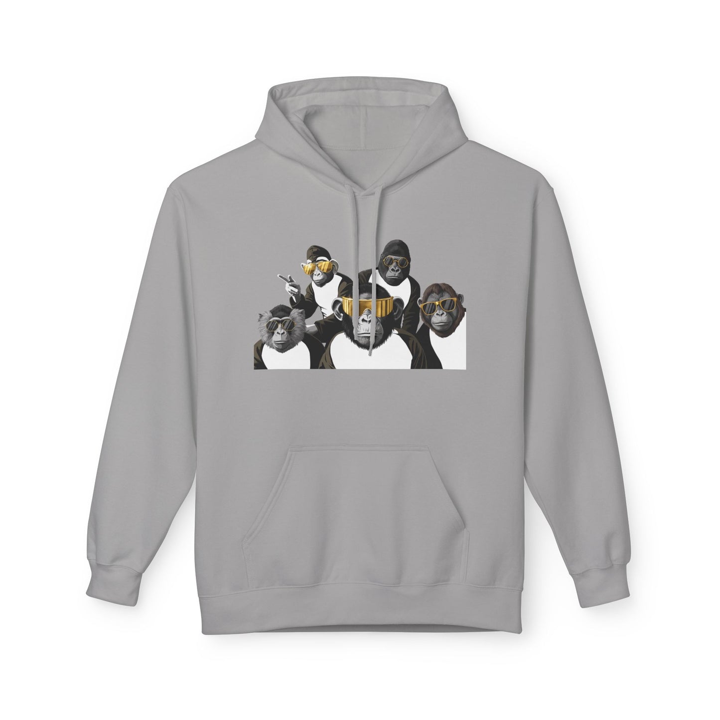 Unisex Midweight Softstyle Fleece Hoodie - The Bad Touch