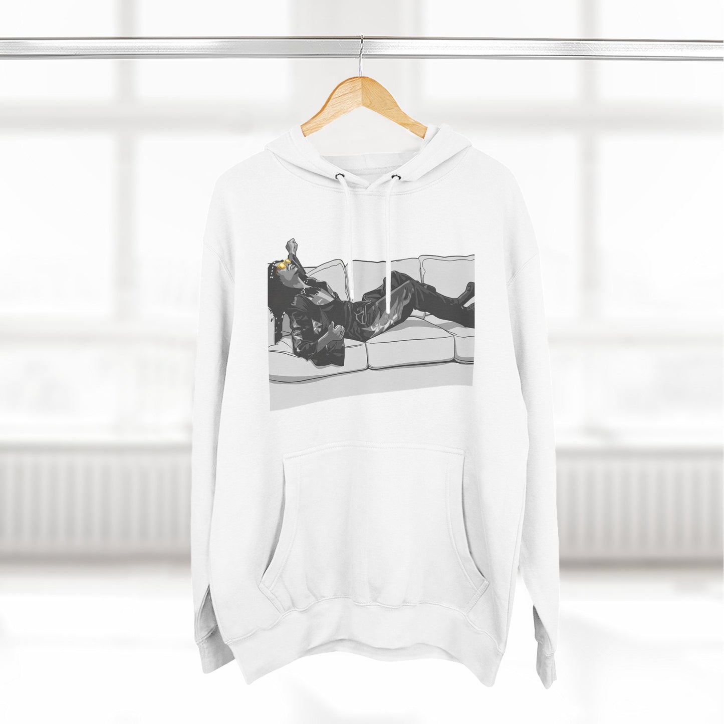 Fleece Hoodie - F*** Yo Couch