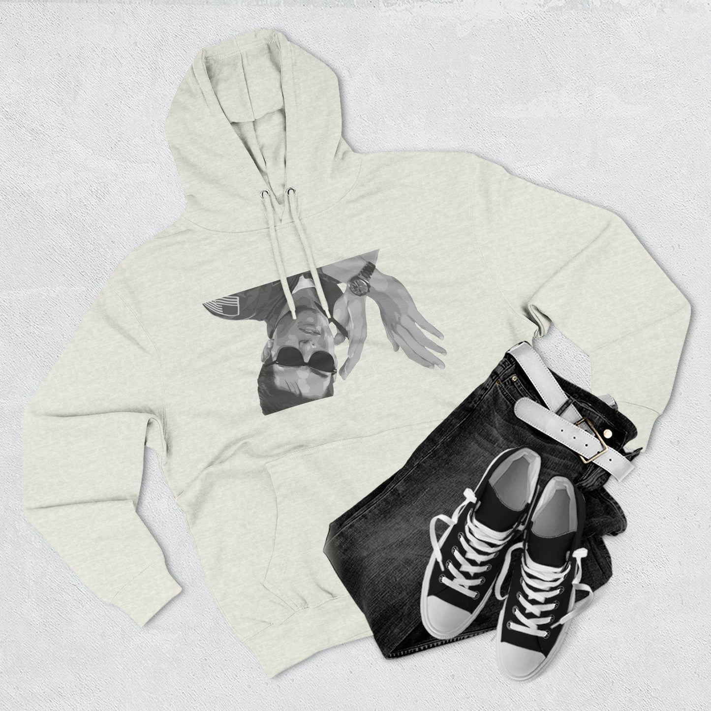 Fleece Hoodie - I Was Inverted