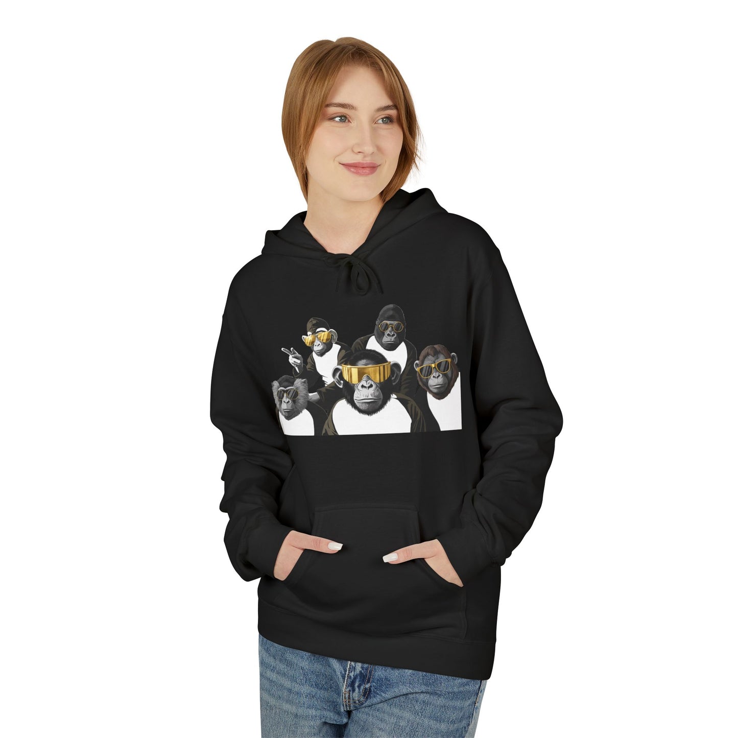 Unisex Midweight Softstyle Fleece Hoodie - The Bad Touch