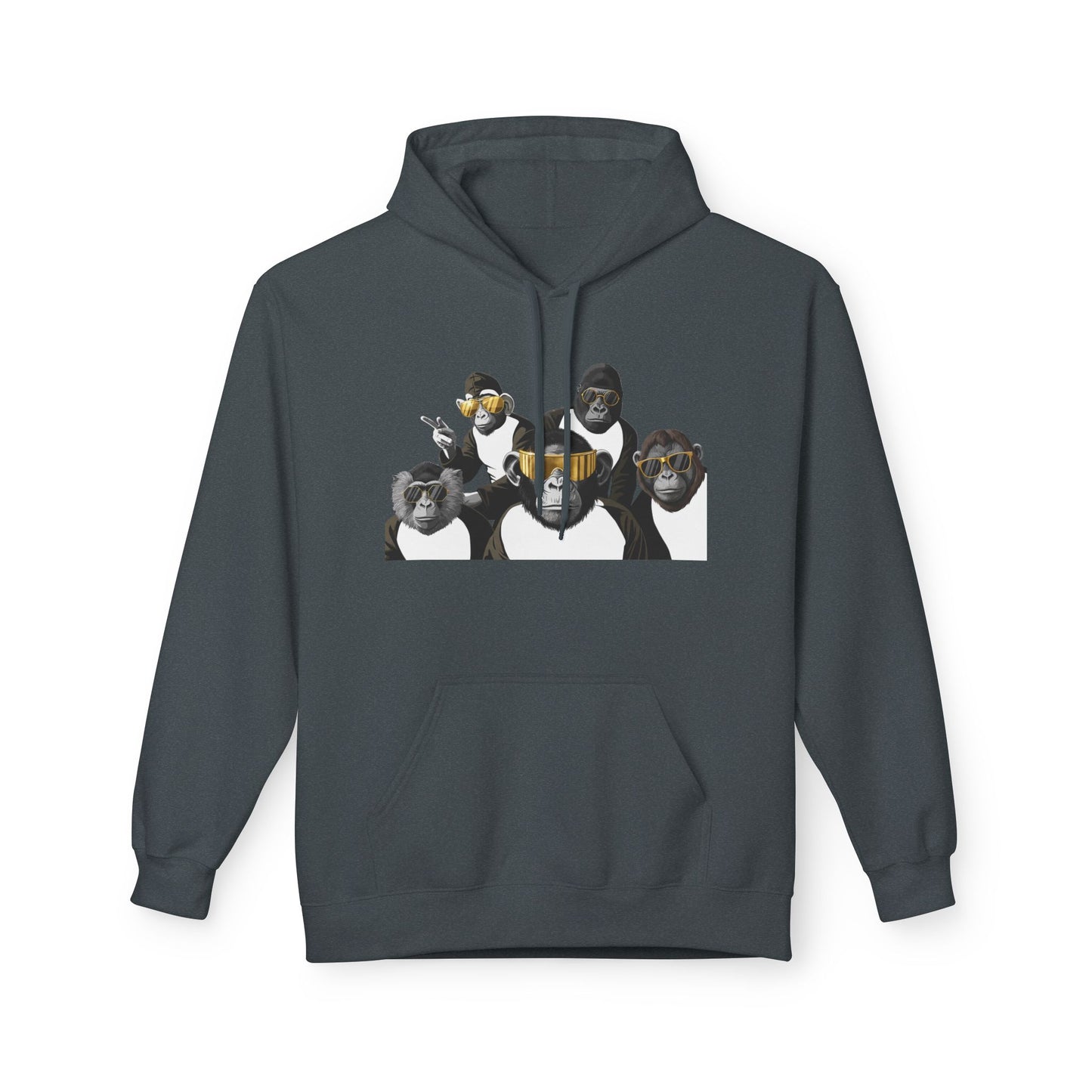 Unisex Midweight Softstyle Fleece Hoodie - The Bad Touch