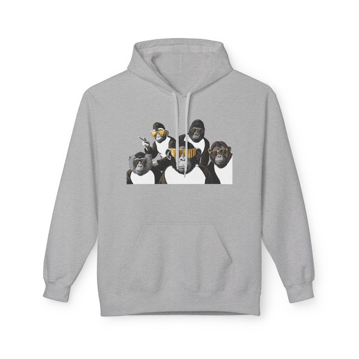 Unisex Midweight Softstyle Fleece Hoodie - The Bad Touch