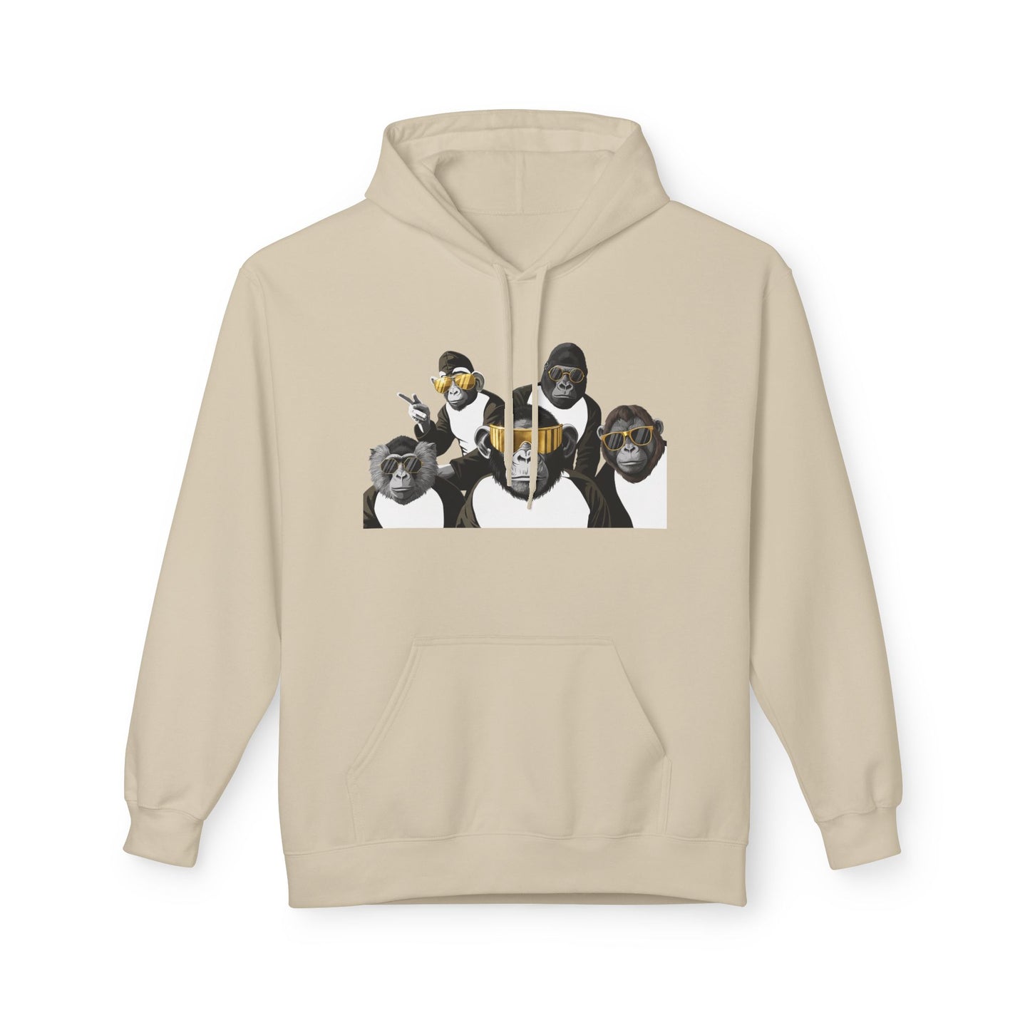 Unisex Midweight Softstyle Fleece Hoodie - The Bad Touch