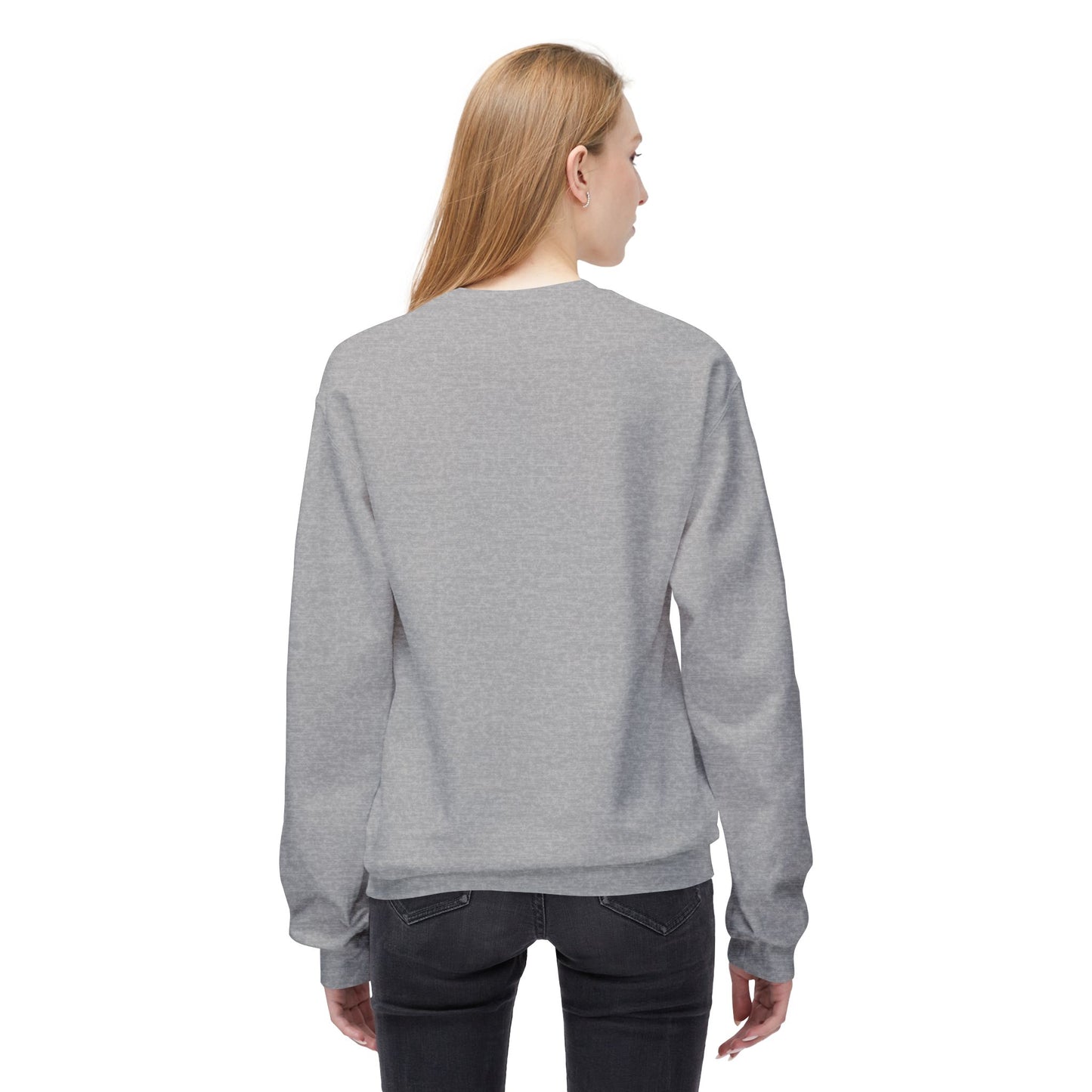 Unisex Midweight Softstyle Fleece Crewneck Sweatshirt - F*** Yo Couch