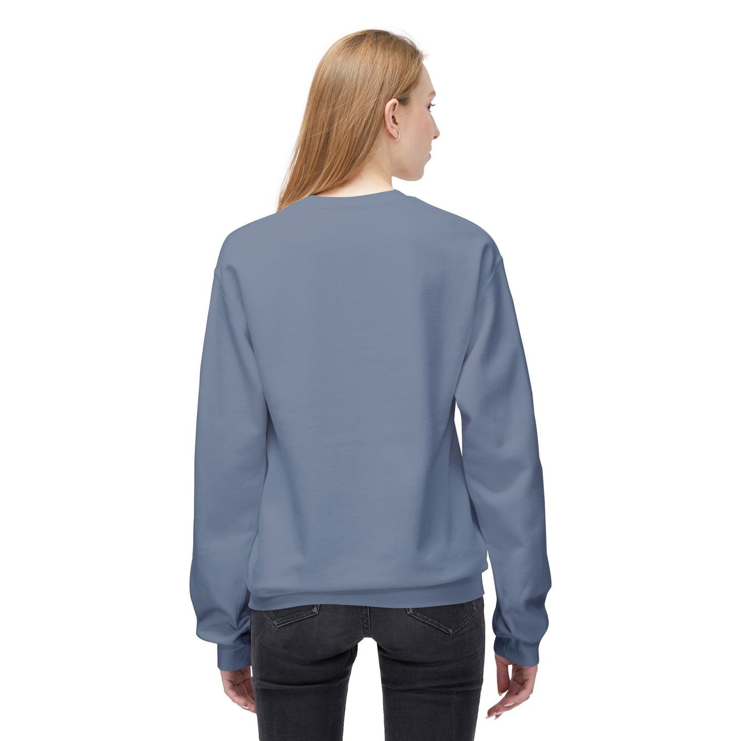 Unisex Midweight Softstyle Fleece Crewneck Sweatshirt - F*** Yo Couch