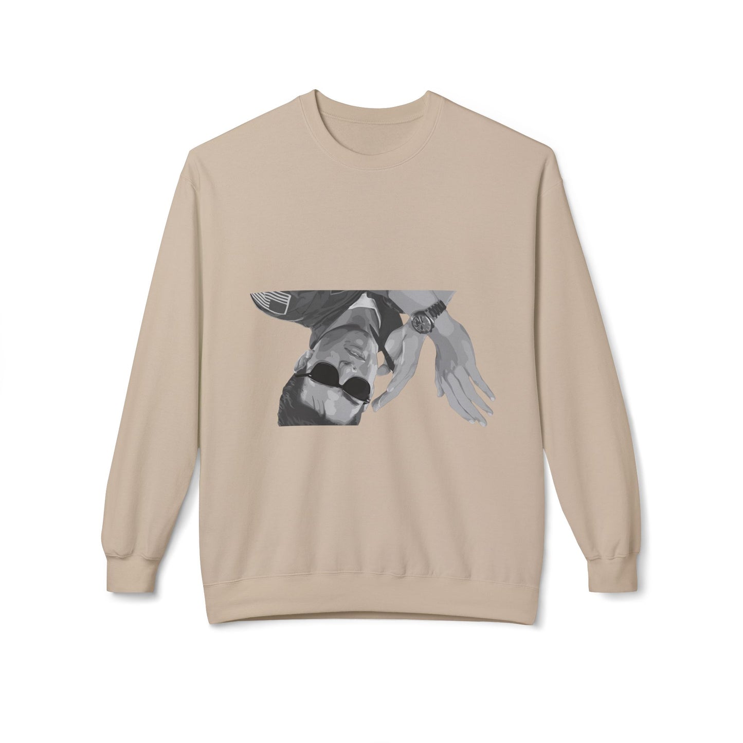 Unisex Midweight Softstyle Fleece Crewneck Sweatshirt - I Was Inverted