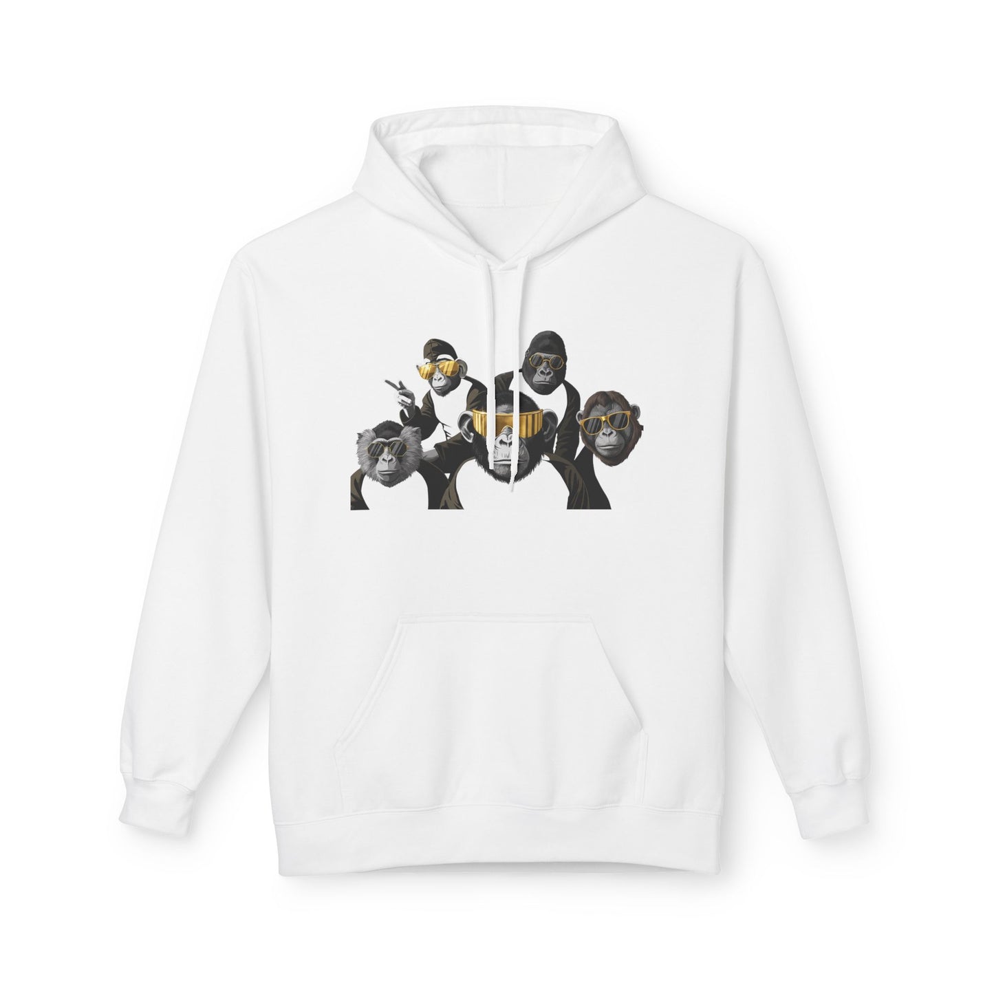 Unisex Midweight Softstyle Fleece Hoodie - The Bad Touch