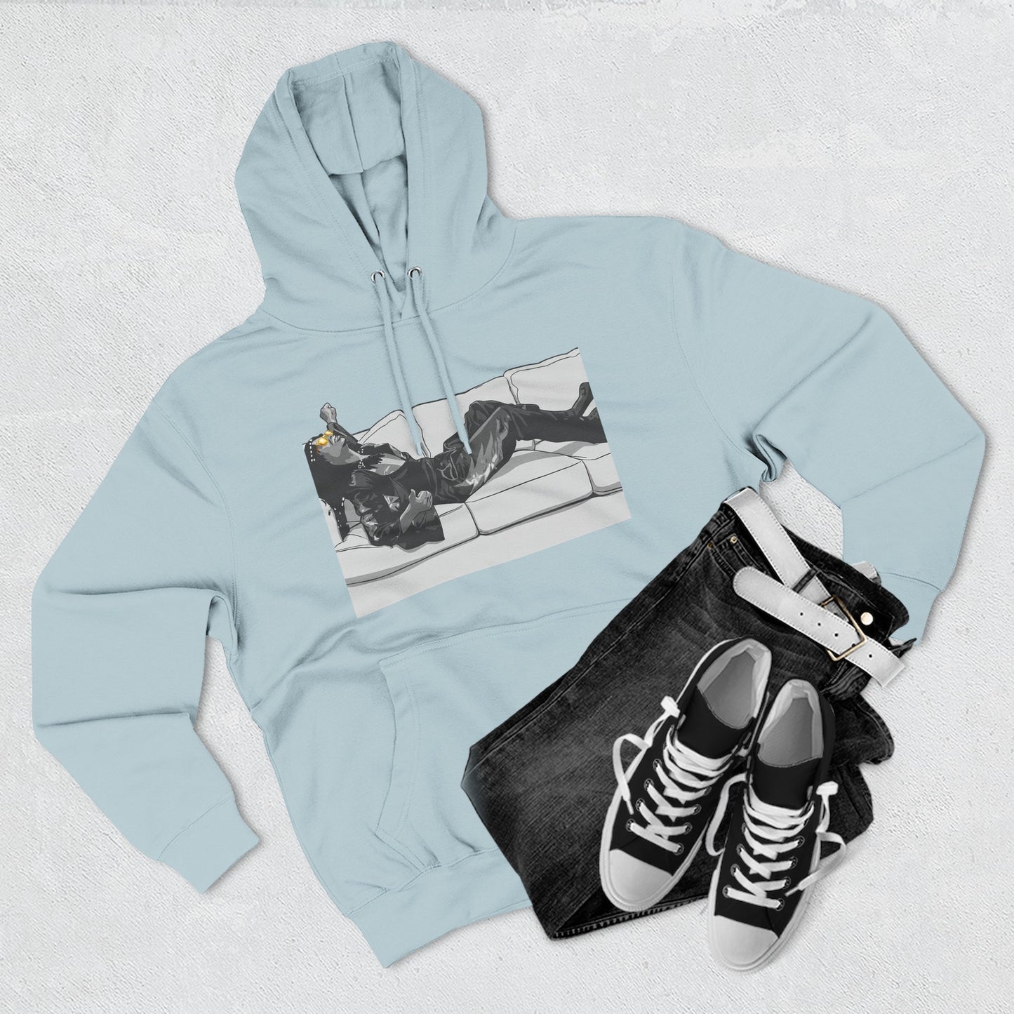 Fleece Hoodie - F*** Yo Couch