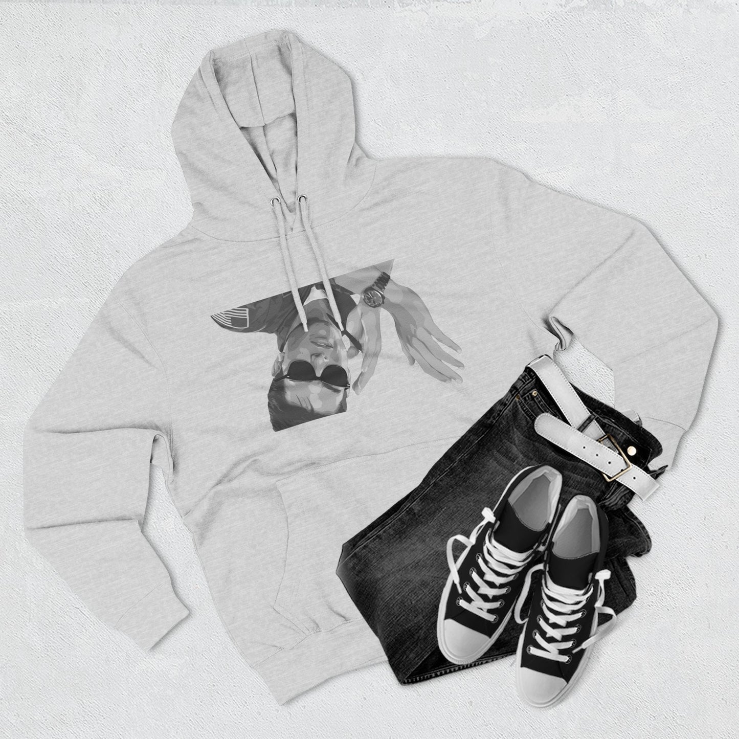 Fleece Hoodie - I Was Inverted