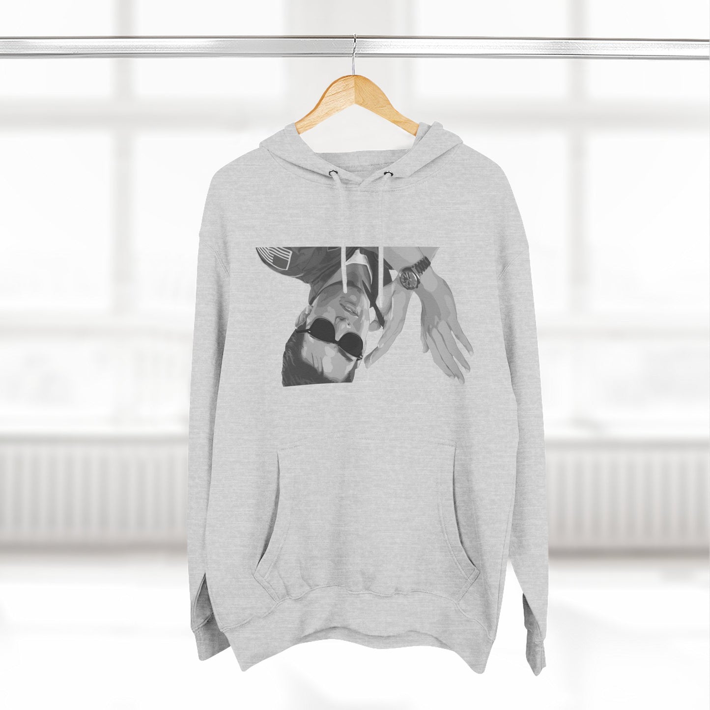 Fleece Hoodie - I Was Inverted