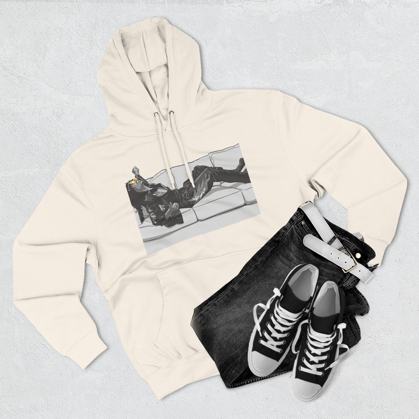 Fleece Hoodie - F*** Yo Couch
