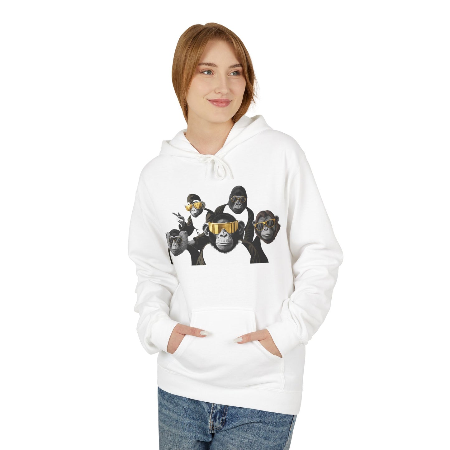 Unisex Midweight Softstyle Fleece Hoodie - The Bad Touch