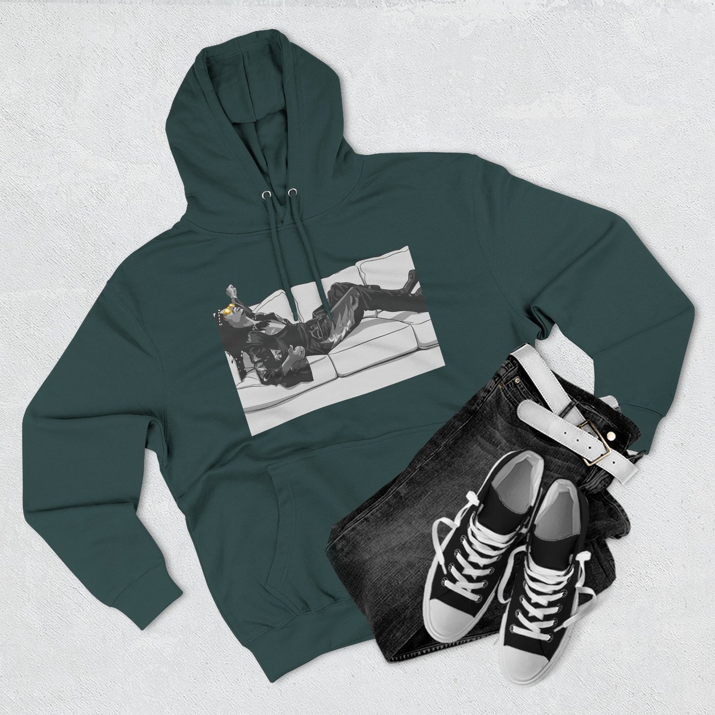 Fleece Hoodie - F*** Yo Couch